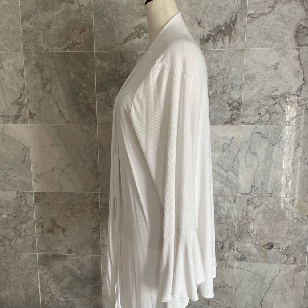 JJ Winks Ribbed Belle Cardigan Robe - Picture 5 of 8